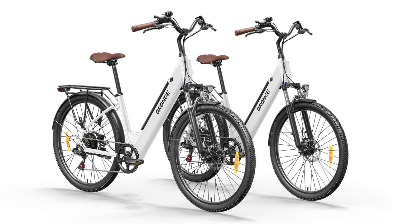 Meteors ST*2 Ebike - White+White