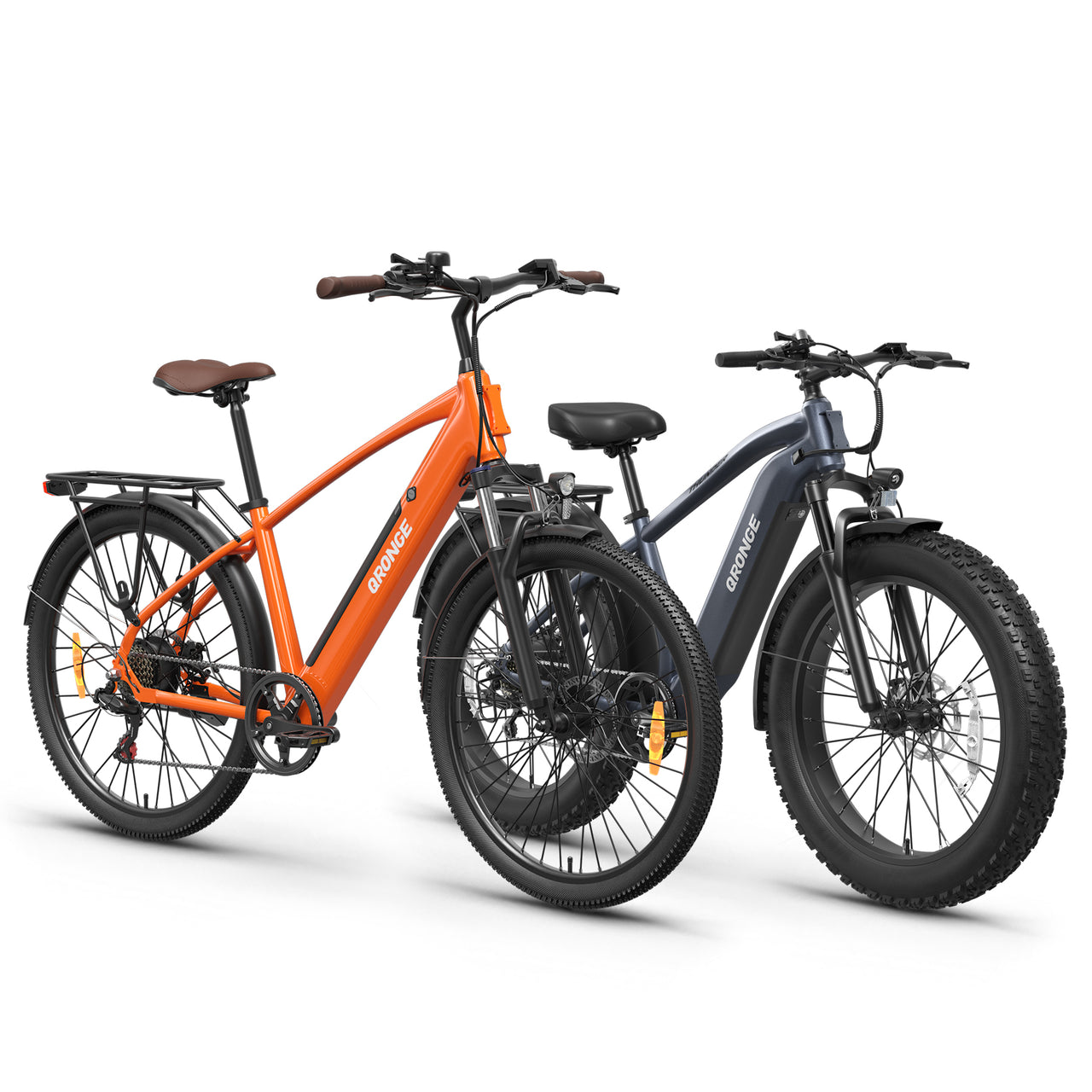 Meteors+Thunder Ebike - Orange + Gray
