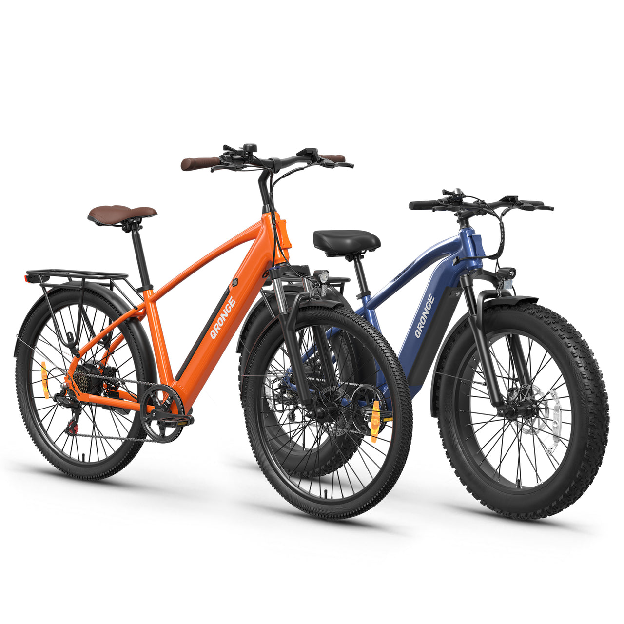 Meteors+Thunder Ebike - Orange + Blue