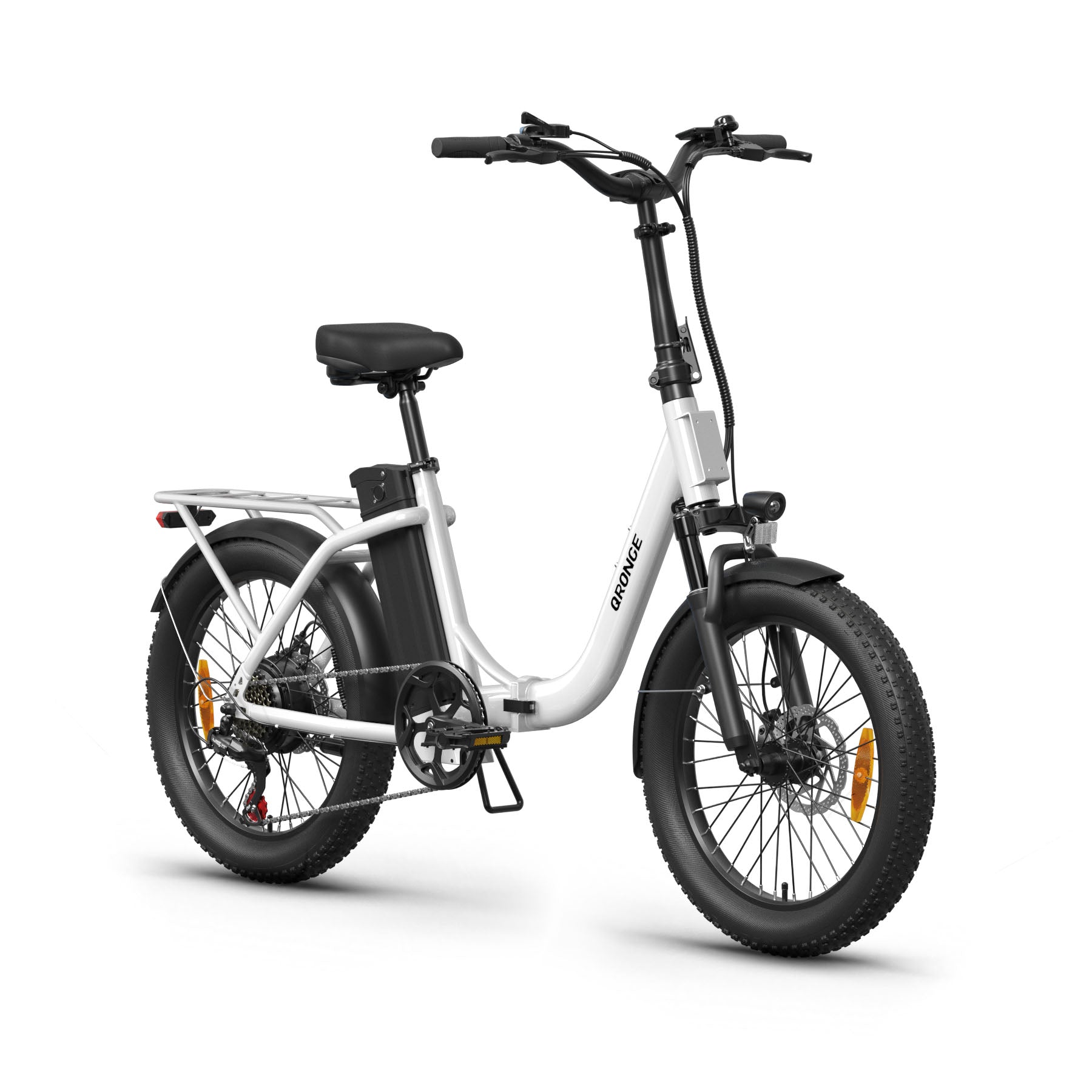 elektrofahrrad selbstfahrend Mirage Folding Electric Commuter Bike|Qronge Ebike