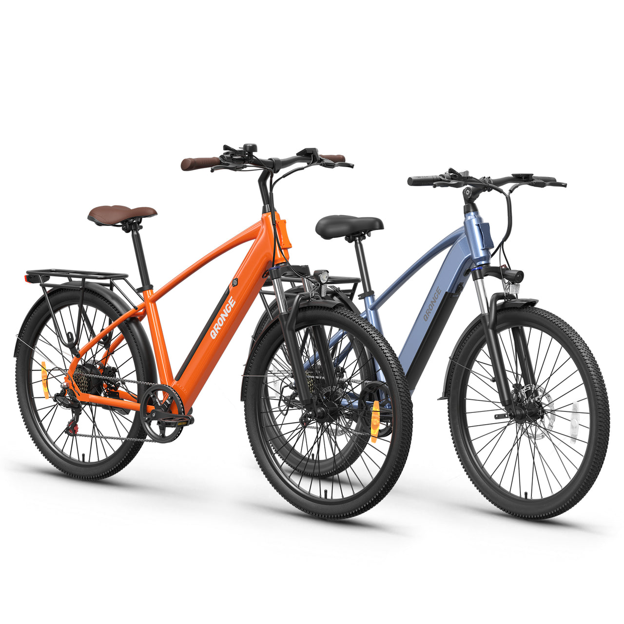 Meteors+Discoverer Ebike - Orange + Blue