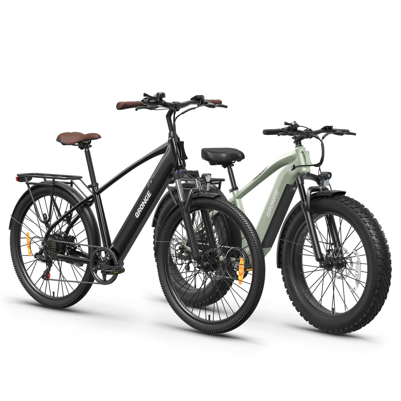 Meteors+Thunder Ebike - Black + Green