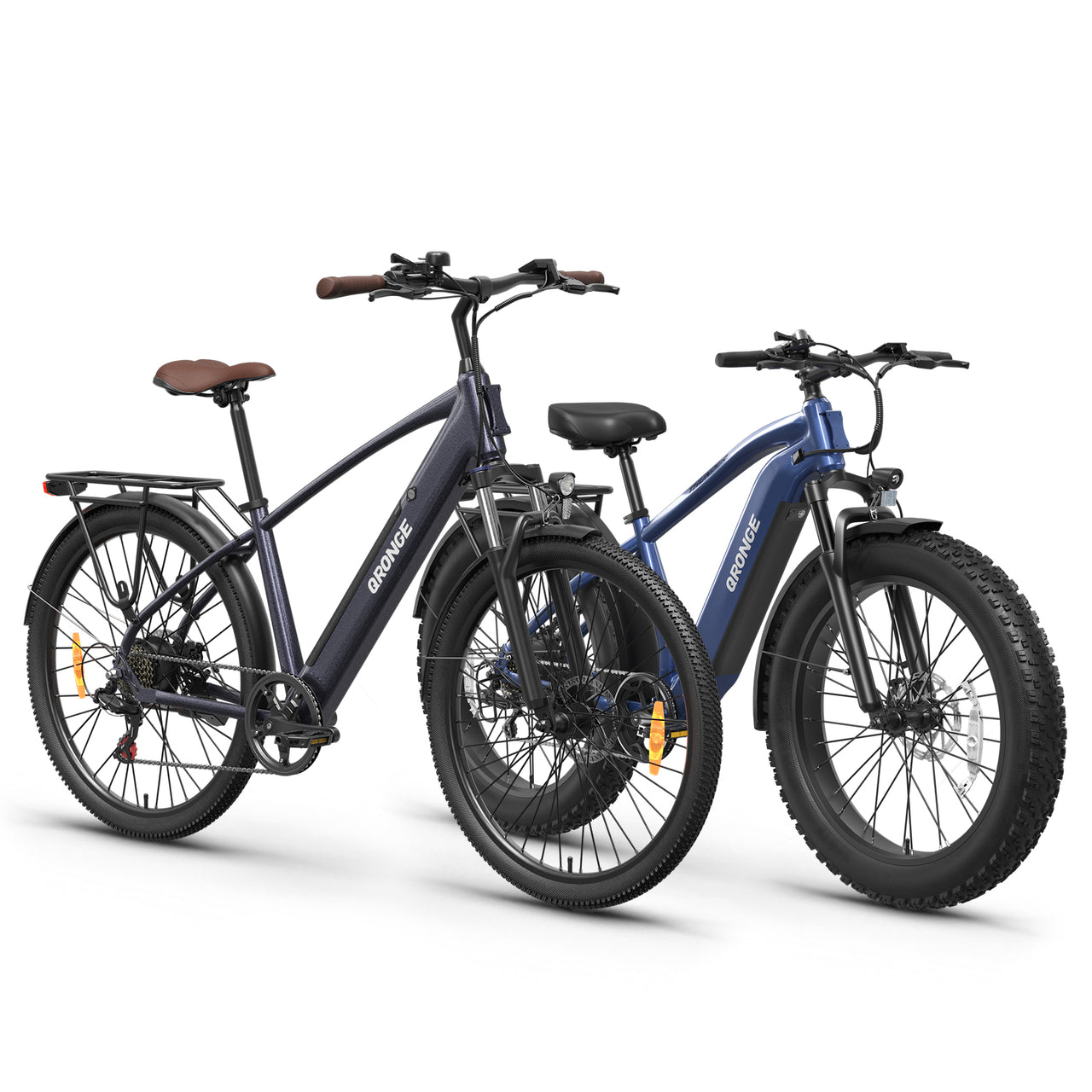 Meteors+Thunder Ebike - Silver blue+Blue
