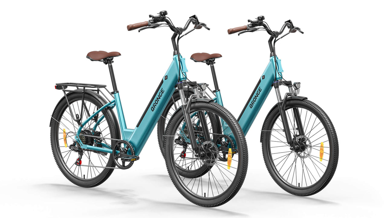 Meteors ST*2 Ebike - Cyan+Cyan