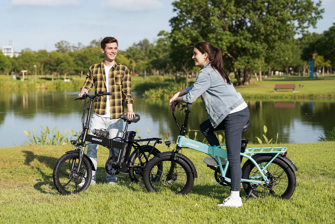 Breaking News | Qronge Waterfall Foldable Electric Bike – Only $649.99