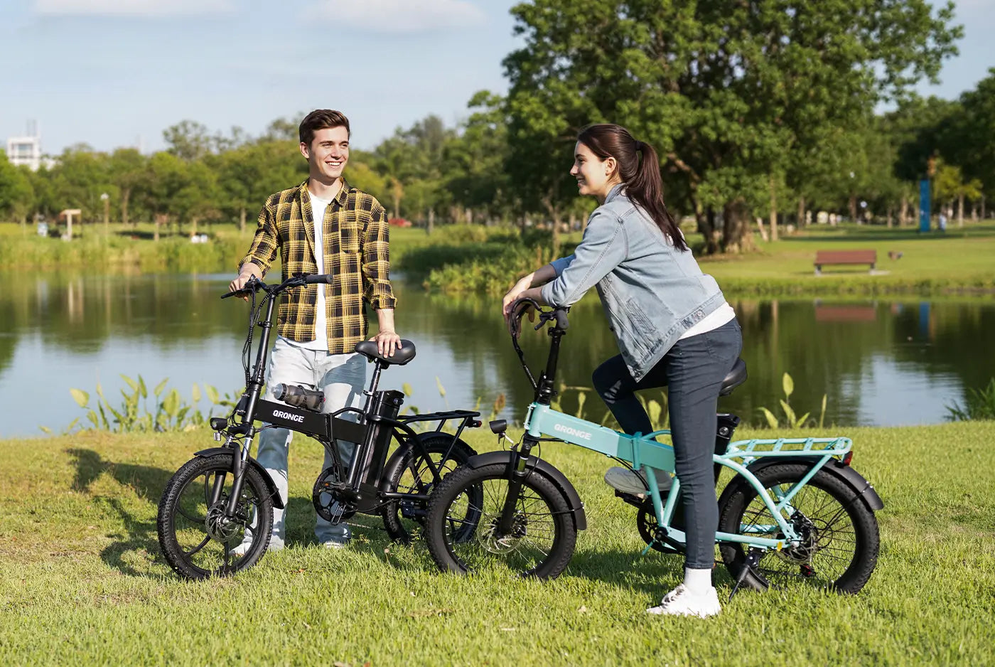Breaking News | Qronge Waterfall Foldable Electric Bike – Only $649.99
