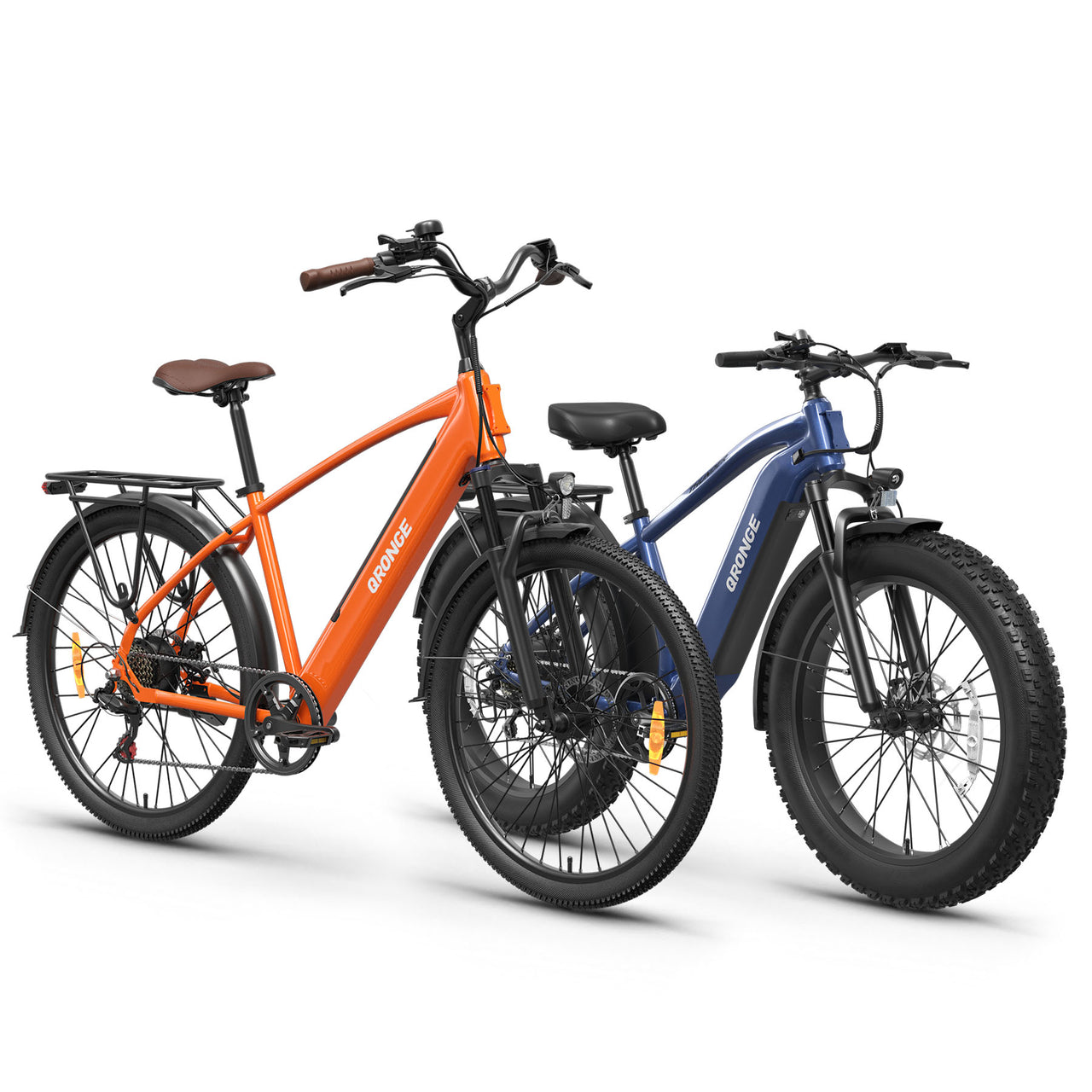Meteors+Thunder Ebike - Orange + Blue