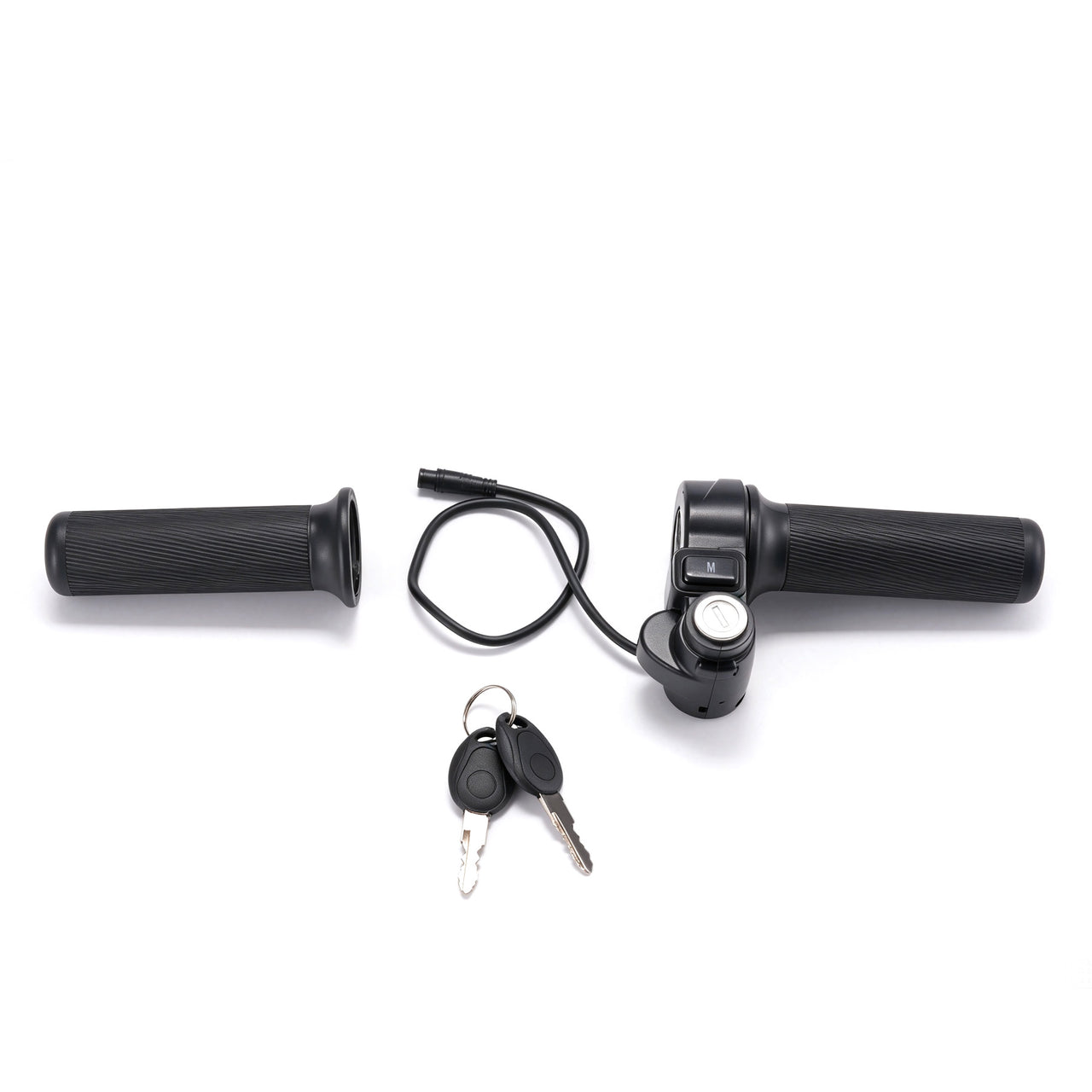 X1 electric scooter with fully sealed throttle and waterproof wiring.