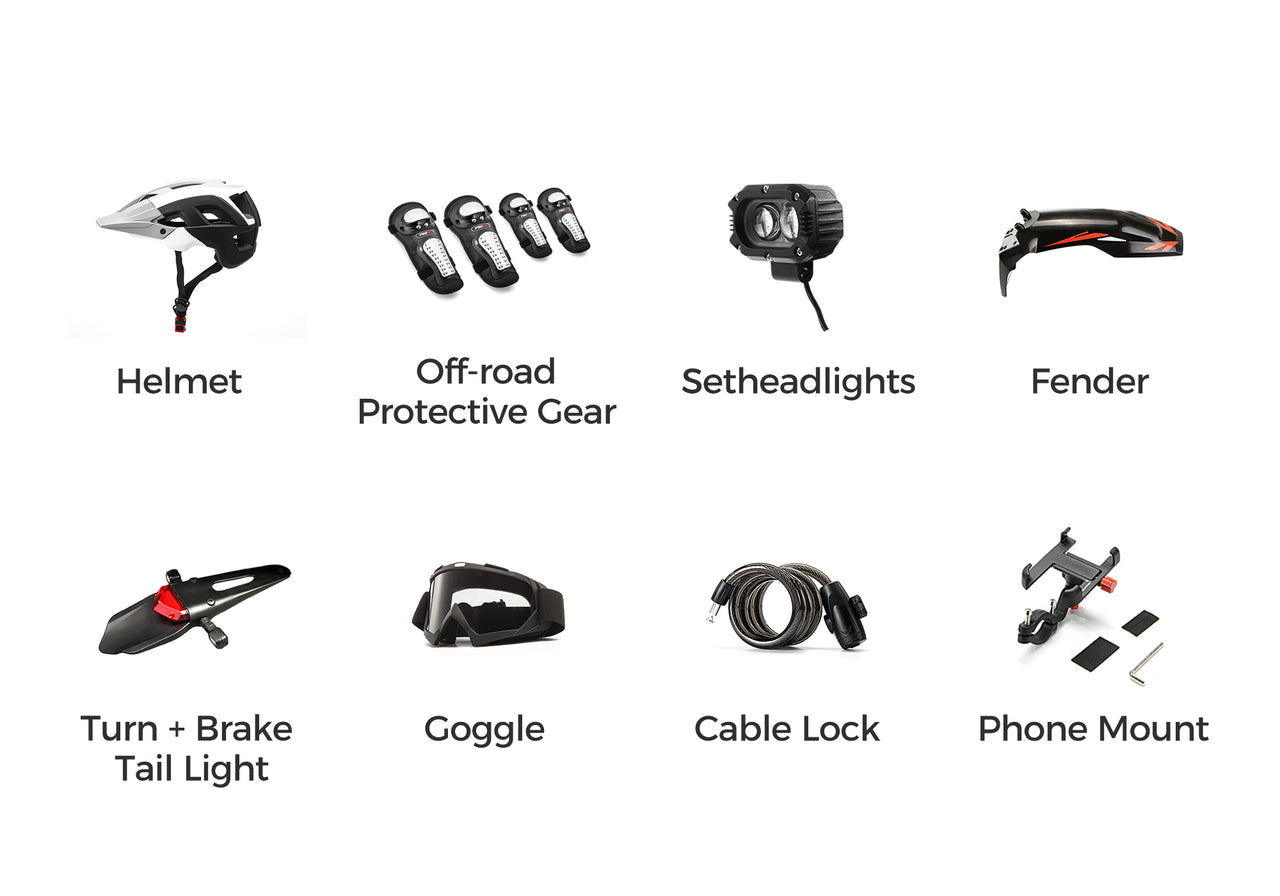 Electric Motorcycle Gift Pack