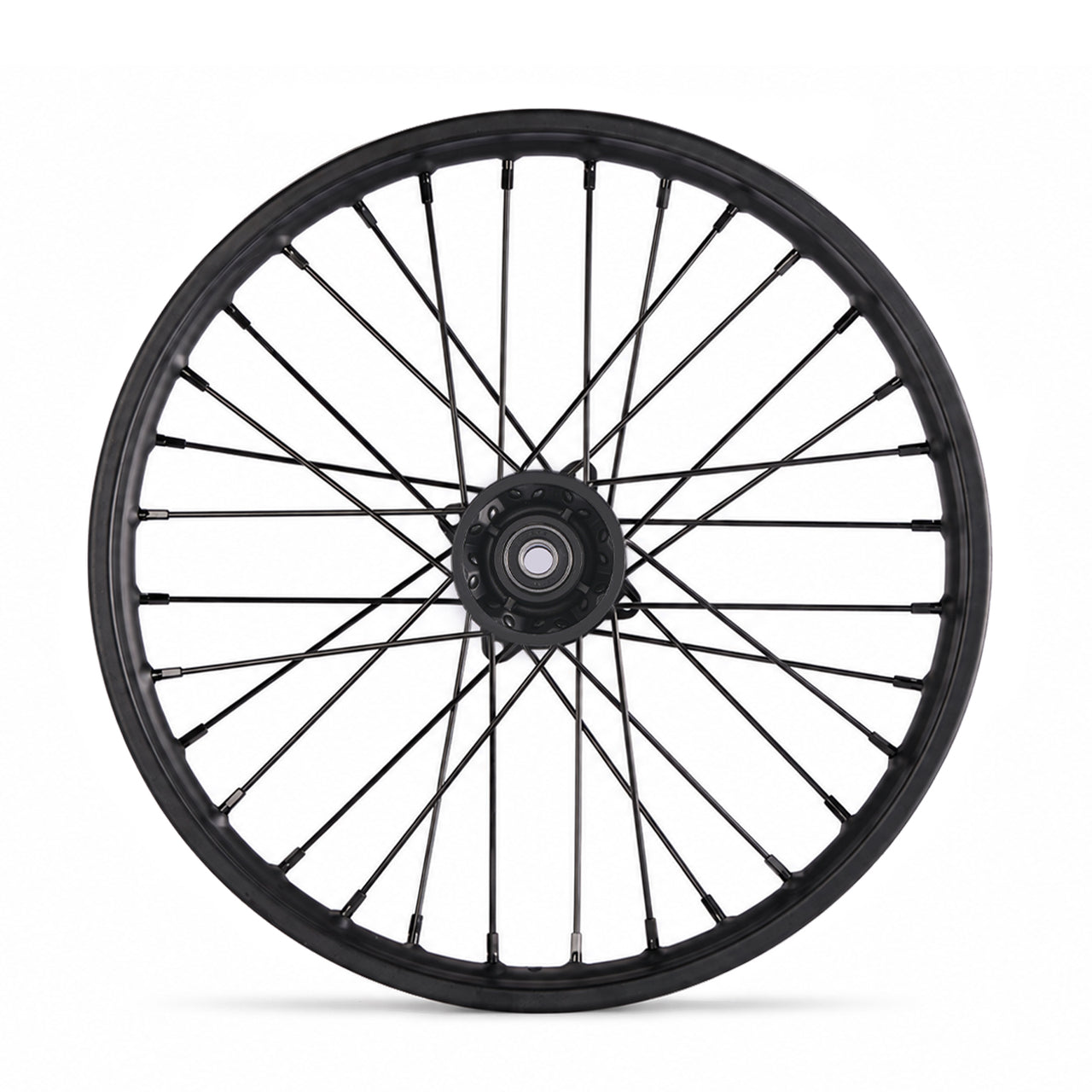 Black Front Wheel