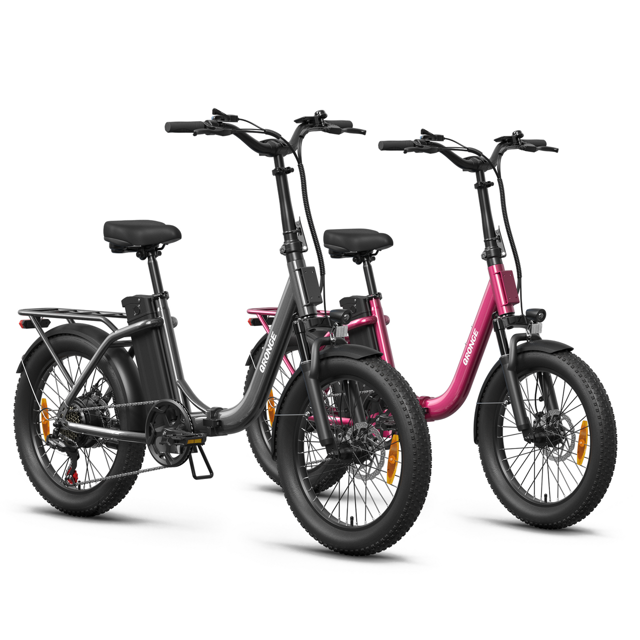 mirage e-bike und fahrrad rückspiegel Mirage Folding Electric Commuter Bike|Qronge Ebike