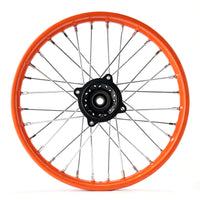 Orange Front Wheel Assembly
