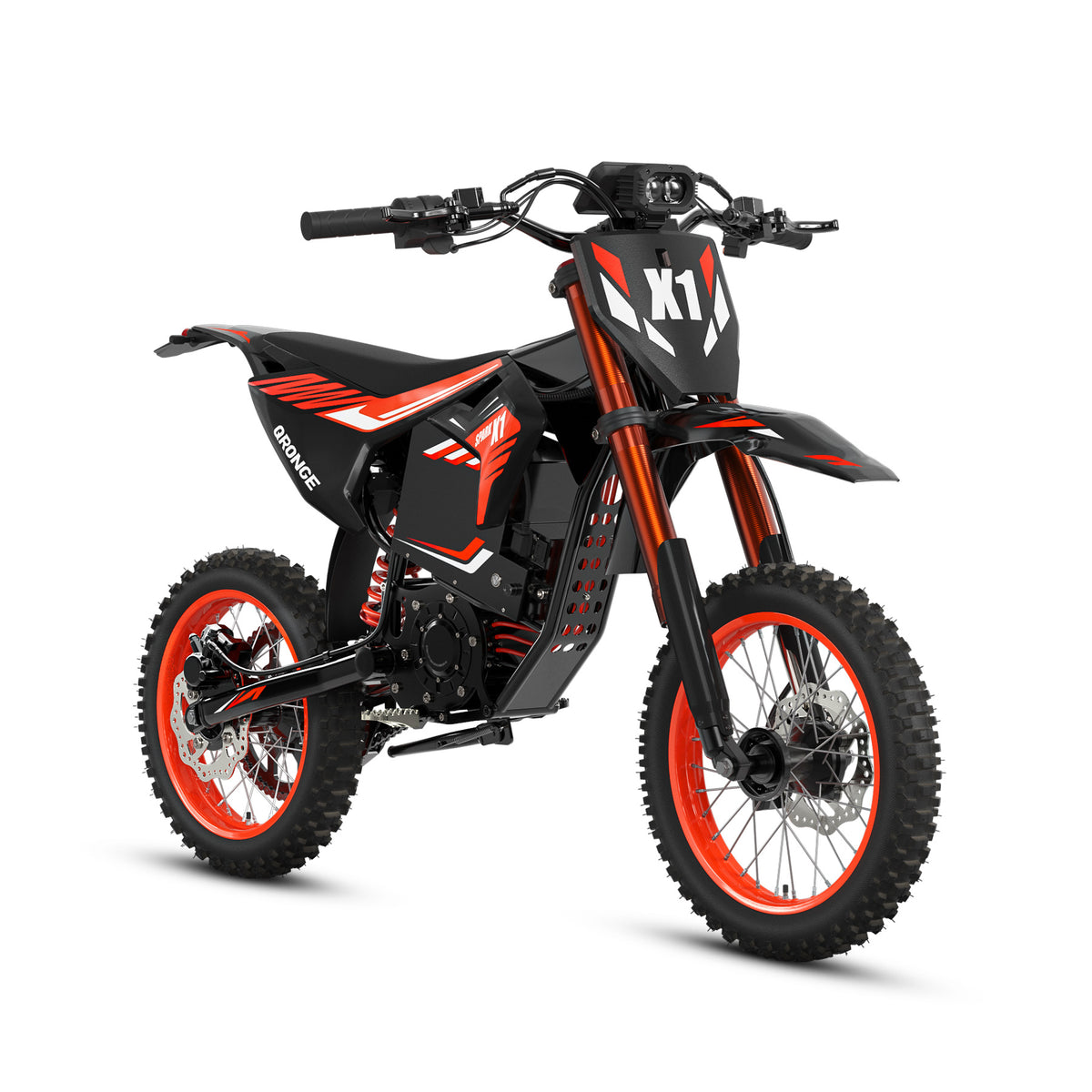 X1 Spark M Electric Mini Bike - Orange