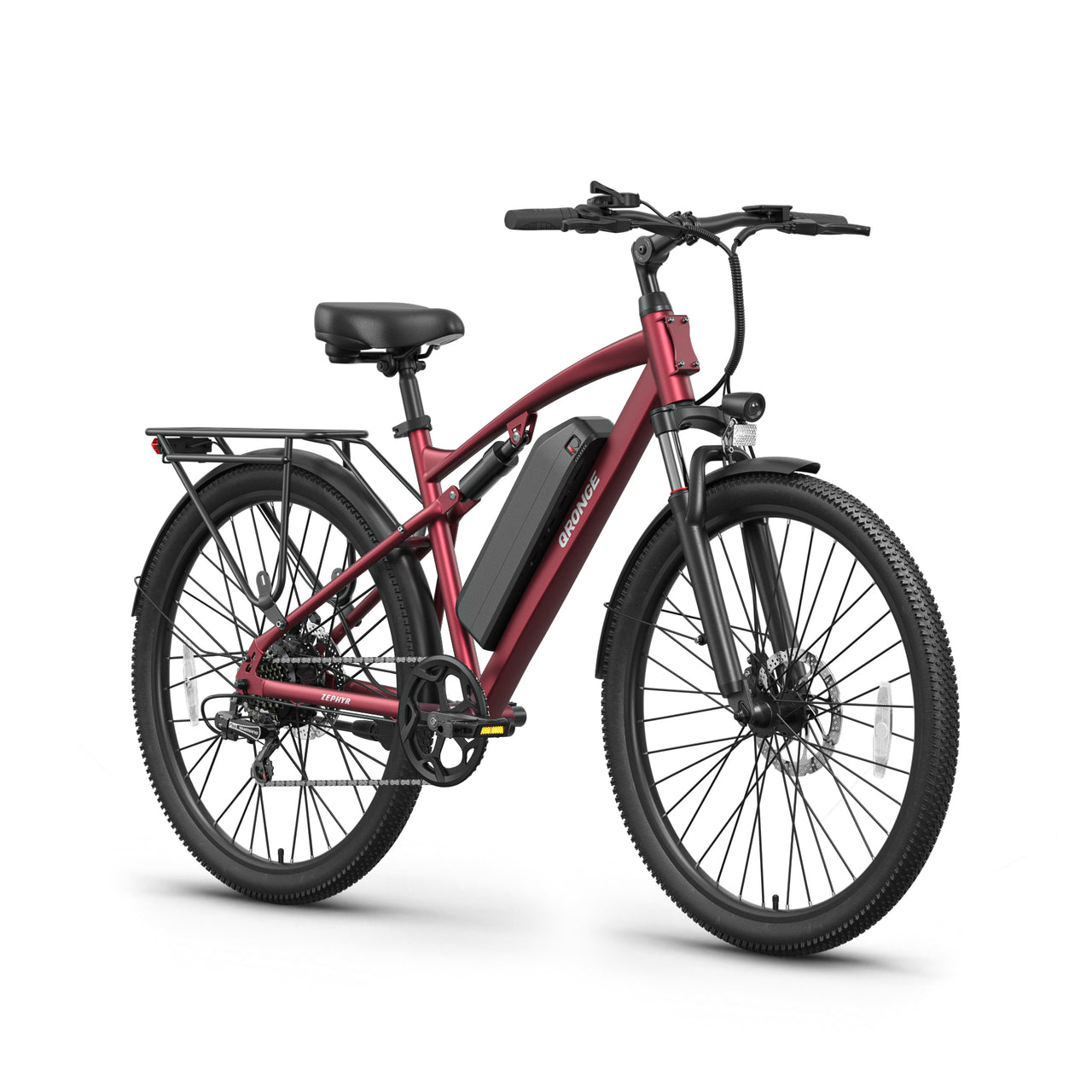 Zephyr Ebike - Dark Red