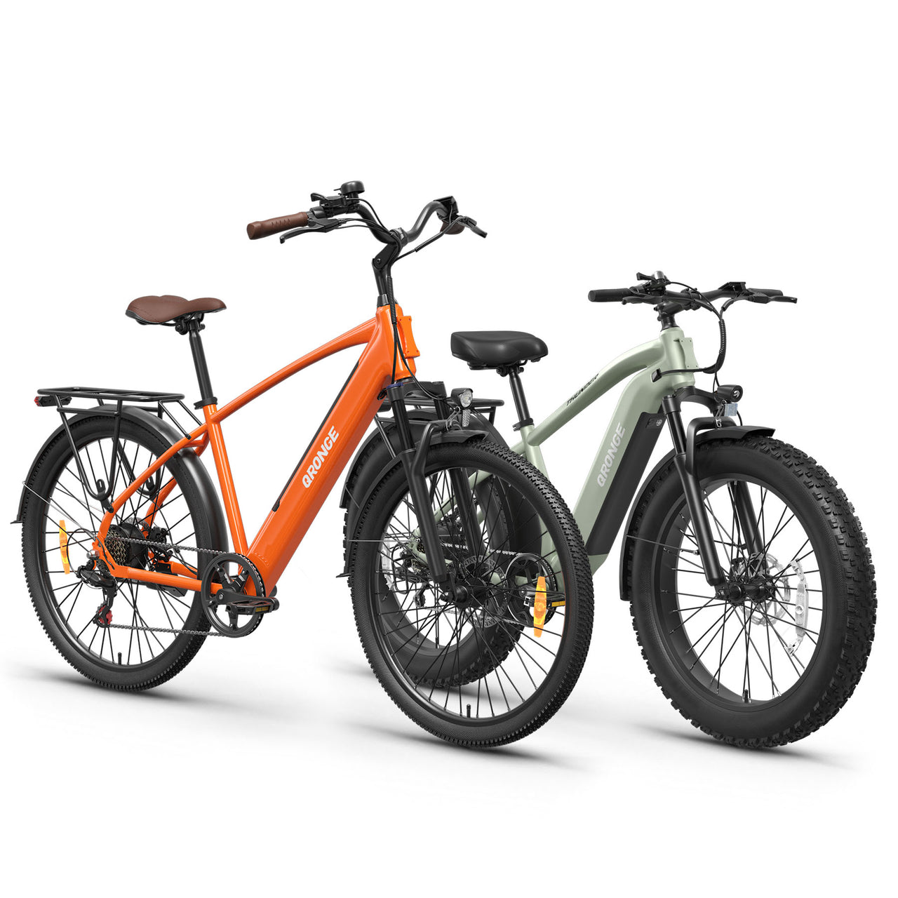 Meteors+Thunder Ebike - Orange + Green