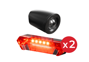 Front and rear lights*2（Mirage）