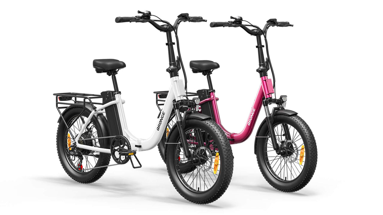 Mirage*2 Ebike - White+Rose Red