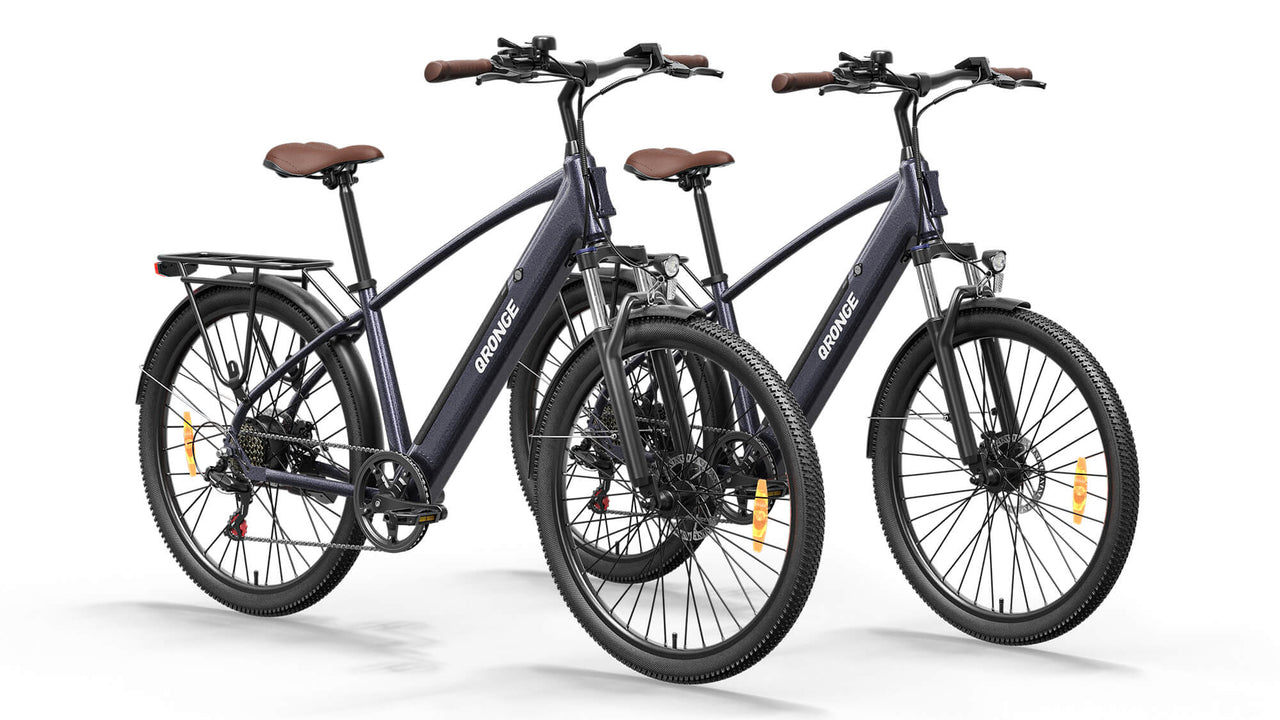 Meteors*2 Ebike - Silver Blue+Silver Blue