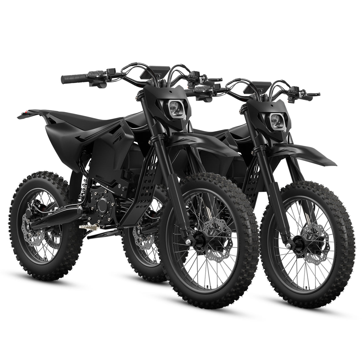 X1 Spark L*2 Electric Dirt Bike - Black+Black