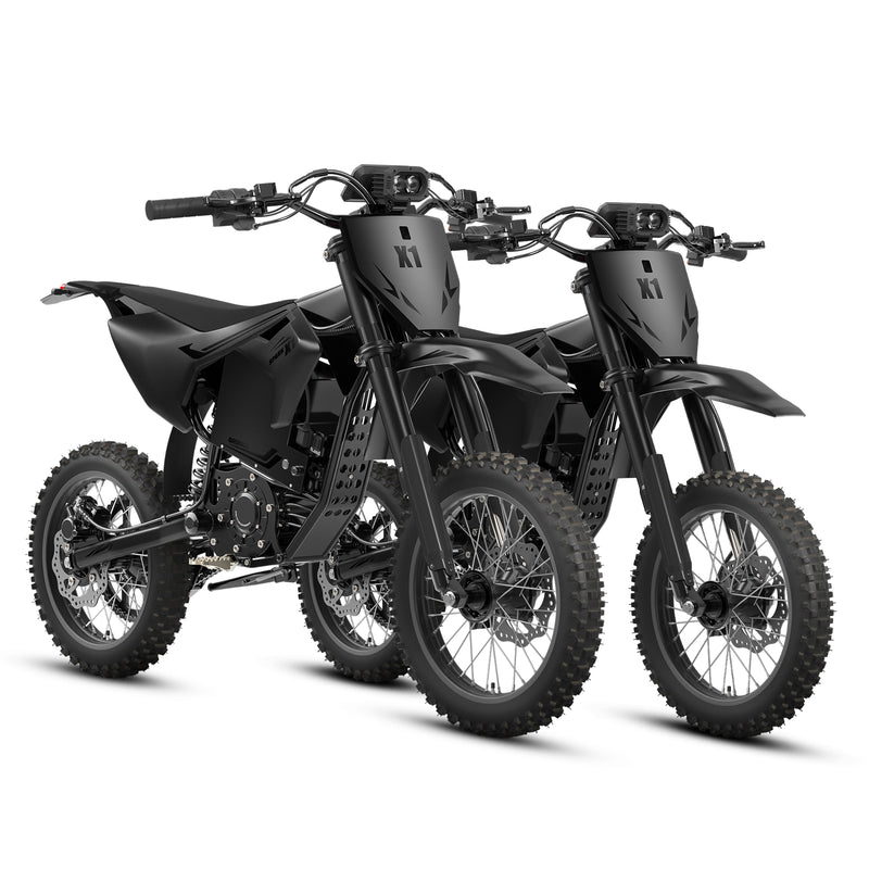 X1 Spark M*2 Electric Mini Bike - Black+Black