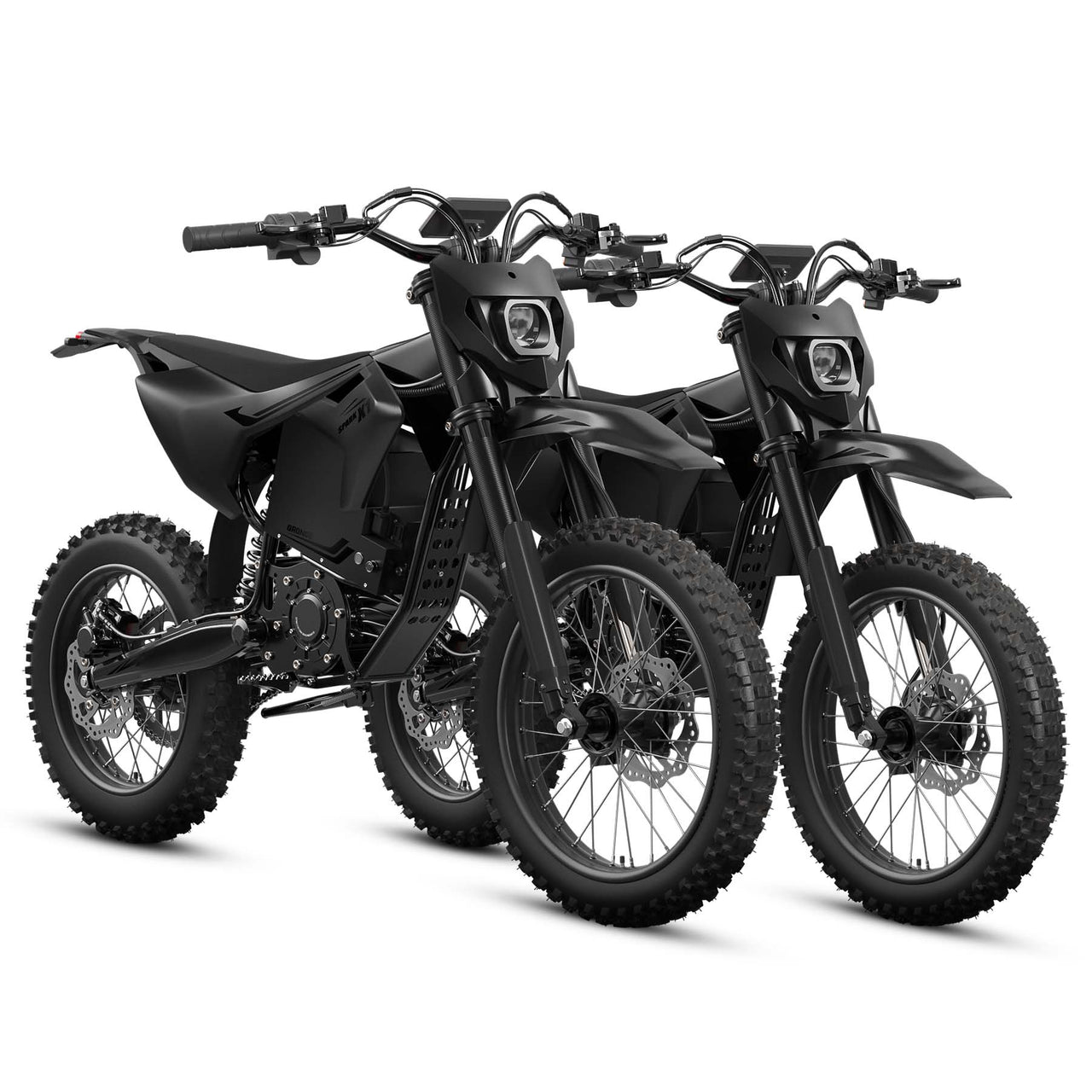 X1 Spark L*2 Electric Dirt Bike - Black+Black