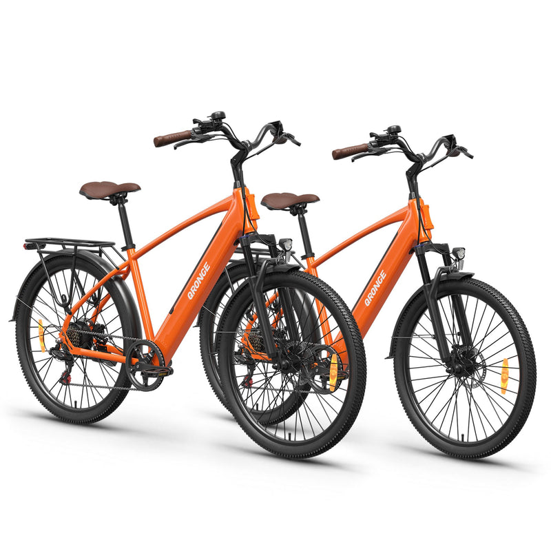 Meteors*2 Ebike - Orange+Orange