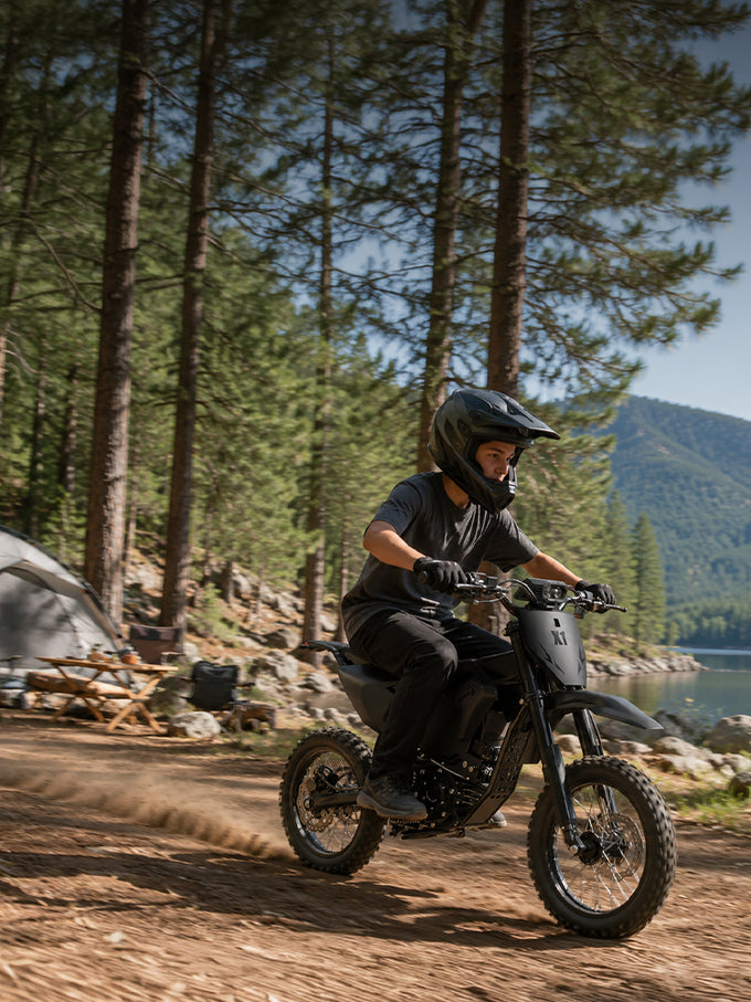 <p>Why QRONGE E-Dirt Bikes?</p>