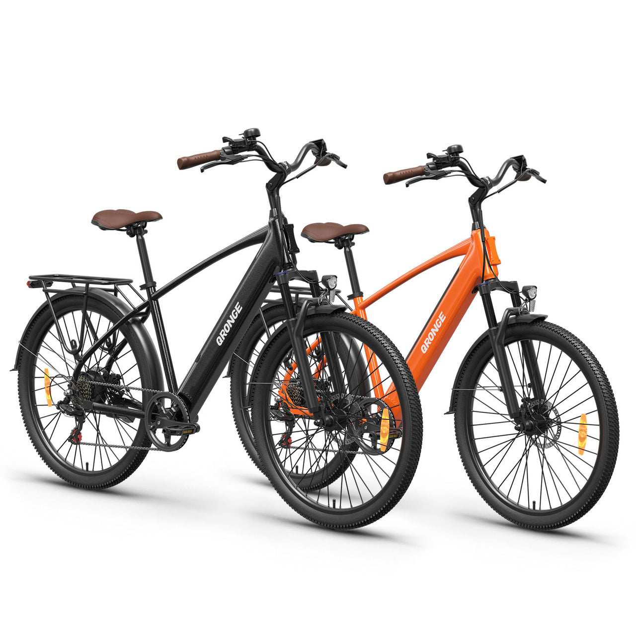 Meteors*2 Ebike - Black+Orange